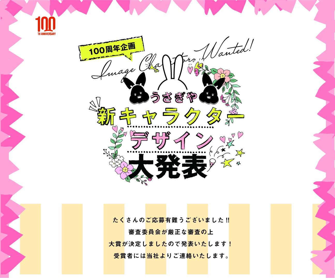 たくさんのご応募有難うございました。審査委員会が厳正な審査の上、大賞が決定しましたので発表いたします。受賞者には当社よりご連絡いたします。